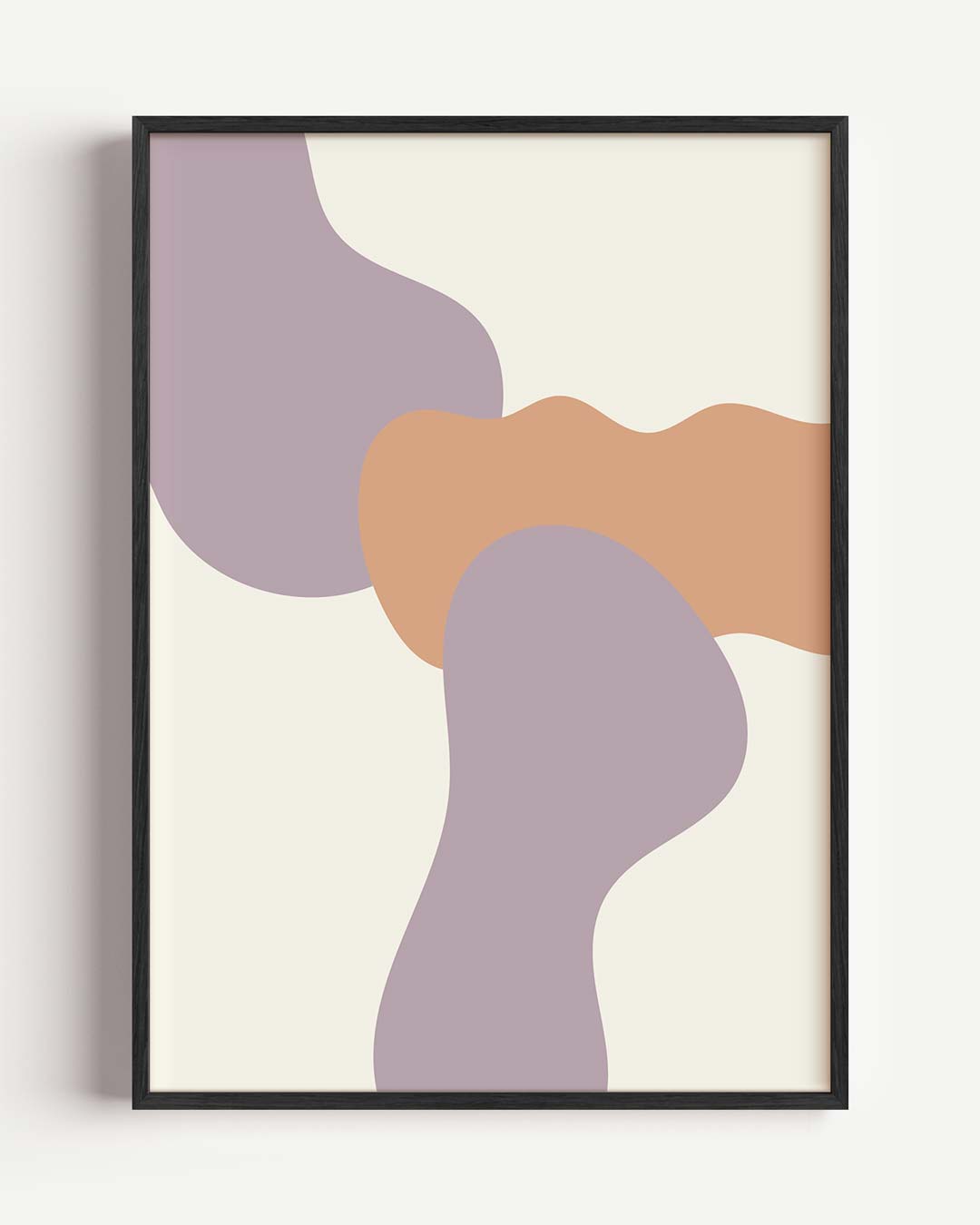 Vloeiende Abstracte Kunstposter-WallArtistic