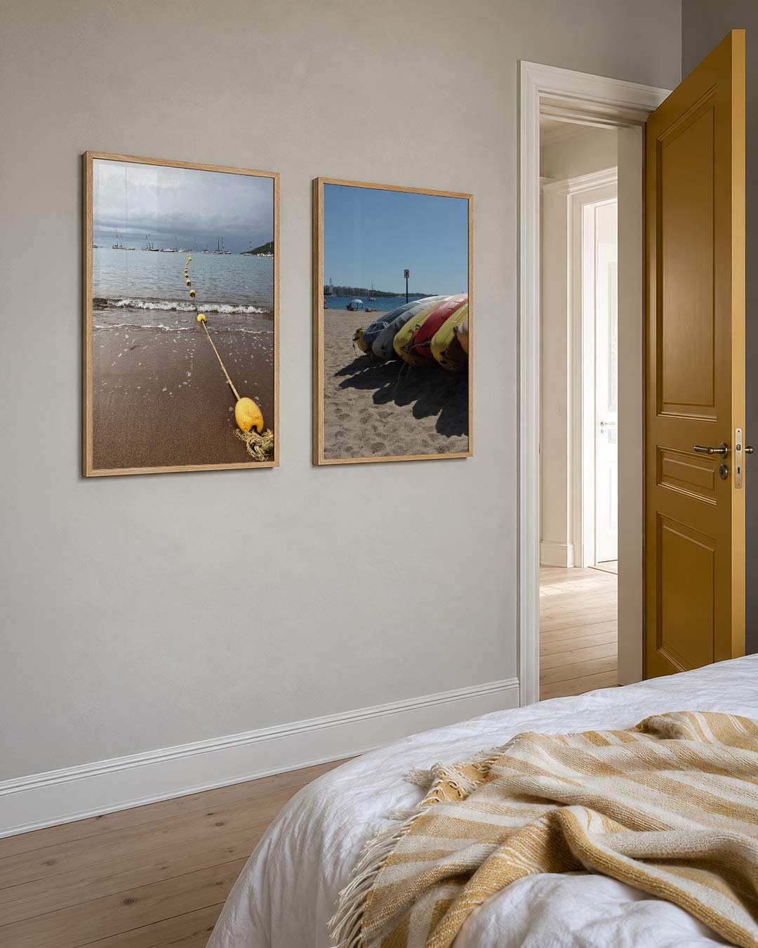 Zee en lijnen Posterset