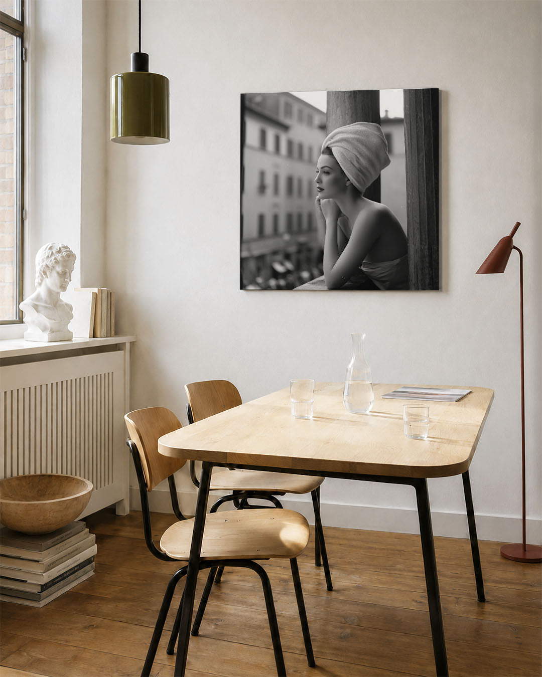 Elegante reflectie Kunstwerk