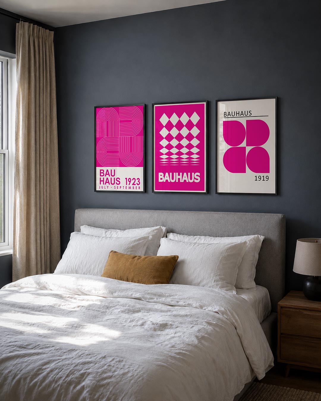Lijnen en kleurvlakken Posterset