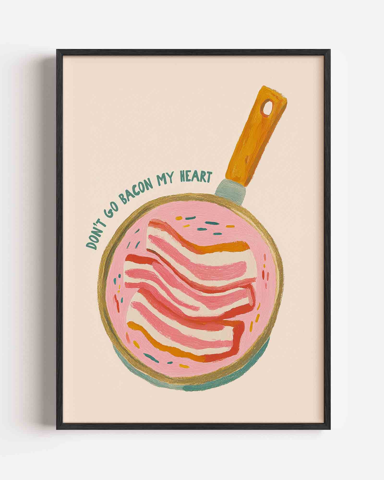 Bacon in pan Poster