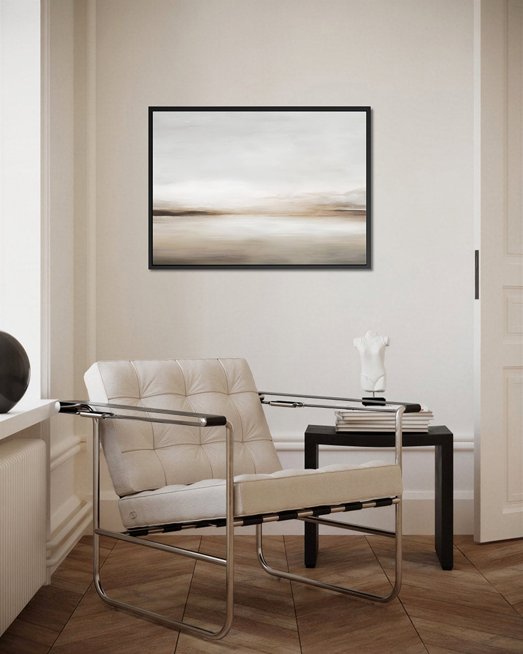Rustige landschapstinten Kunstwerk