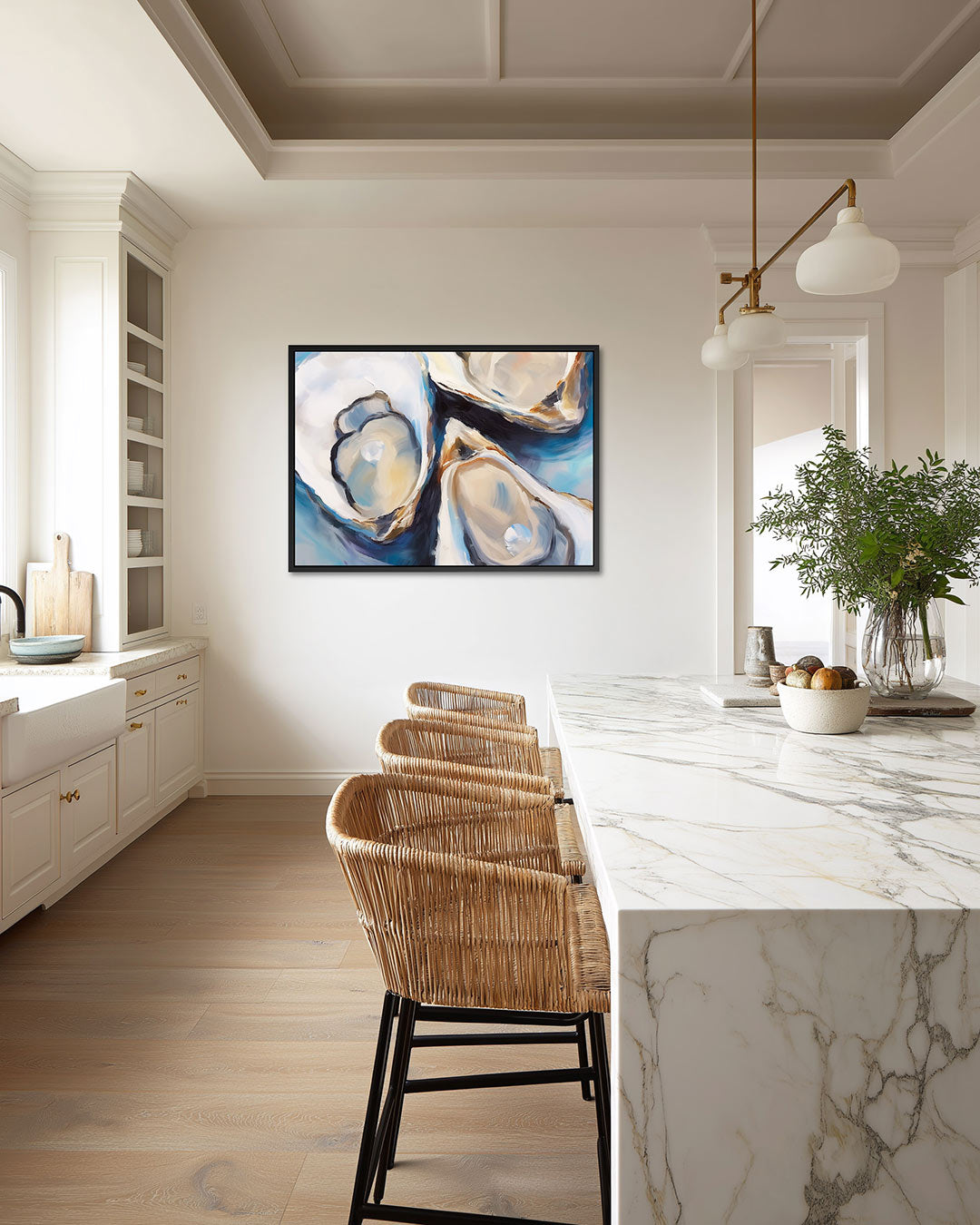 Organische vormen Kunstwerk