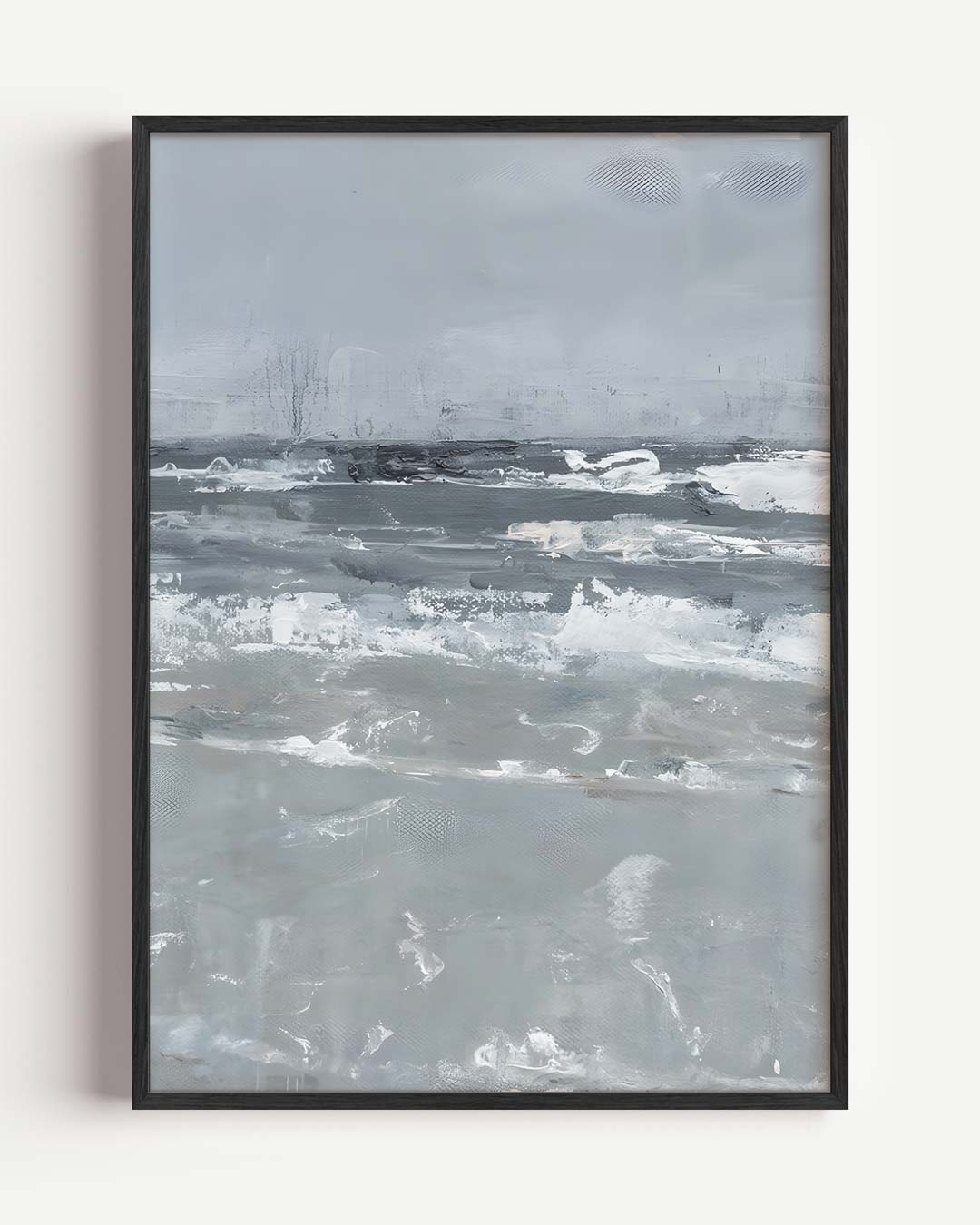 Rustgevende Abstracte Lucht Poster-WallArtistic