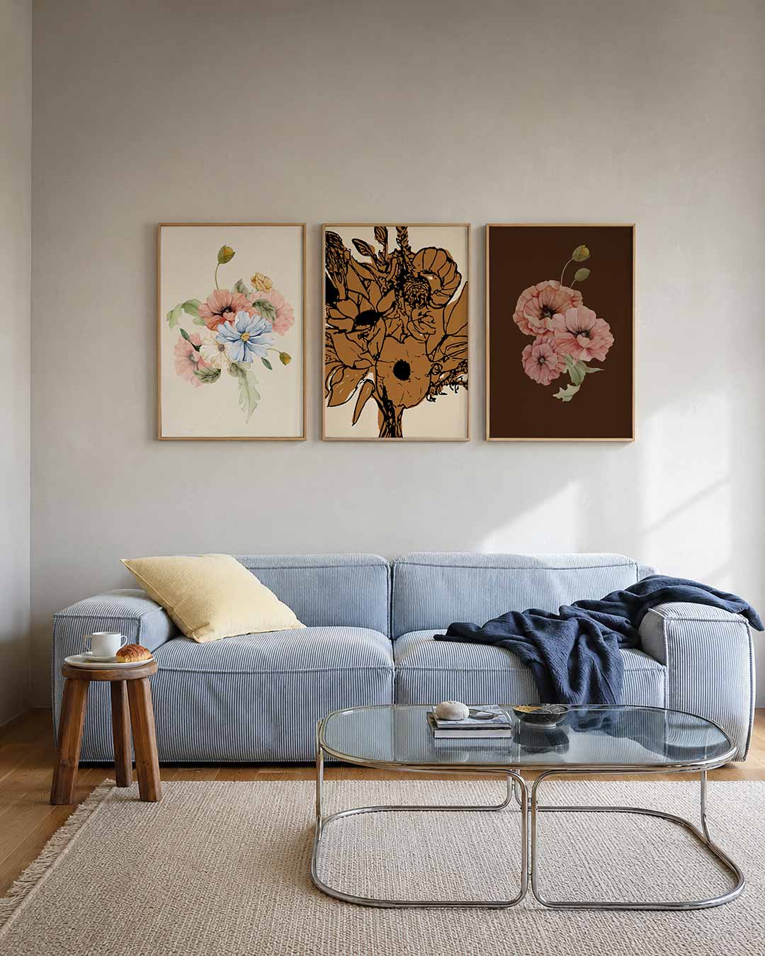 Bloemrijke harmonie Posterset