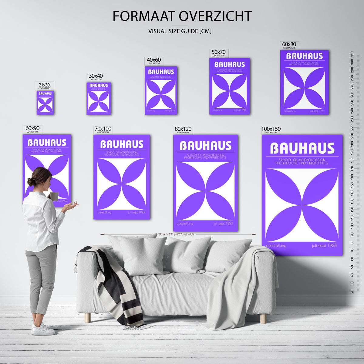 Vorm en kleur Poster