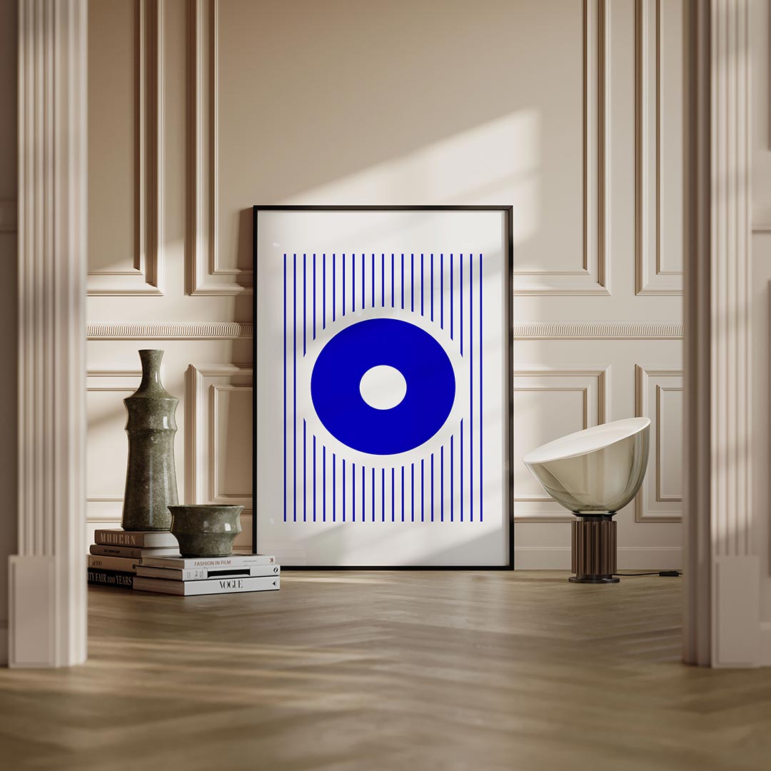 Cirkels en lijnen Poster