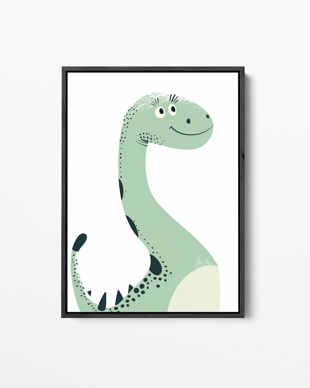 Vrolijke dinosaurus illustratie Kunstwerk