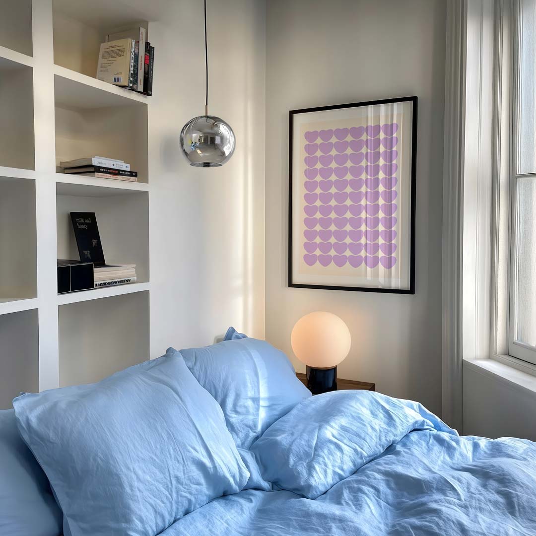 Liefdevolle Harten Poster-WallArtistic