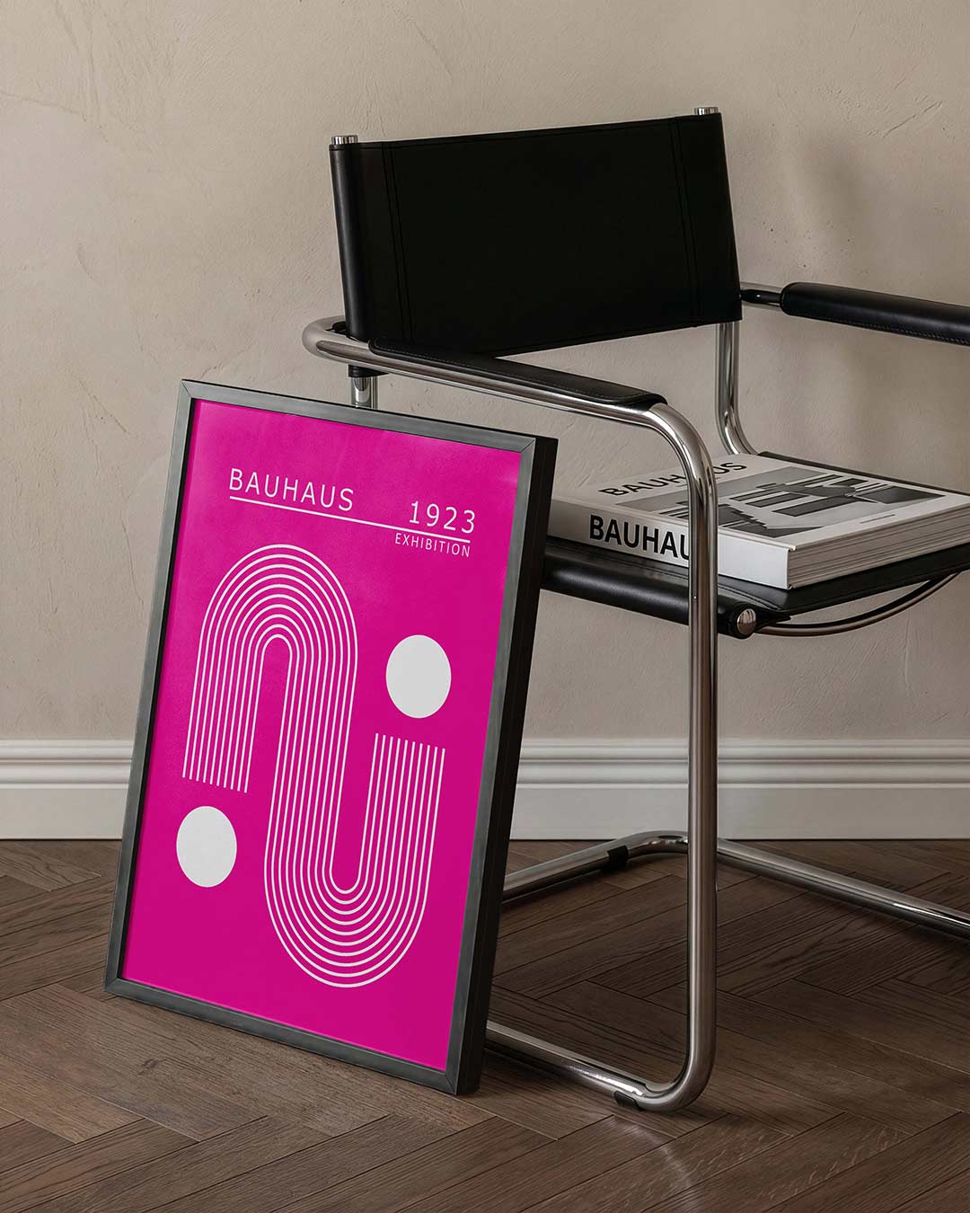 Lijnen en cirkels Poster