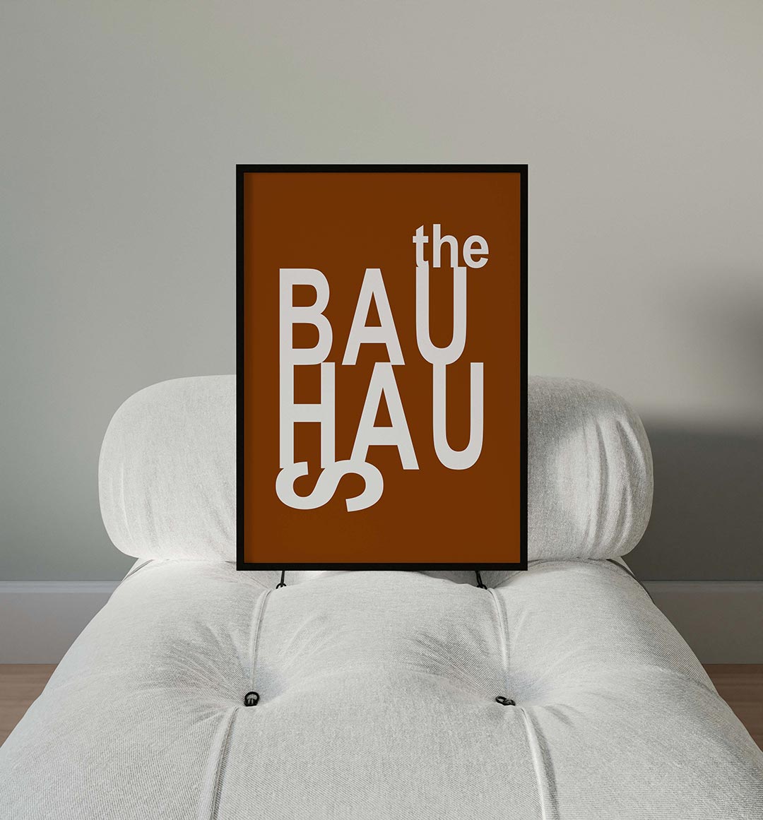 Typografische compositie Poster