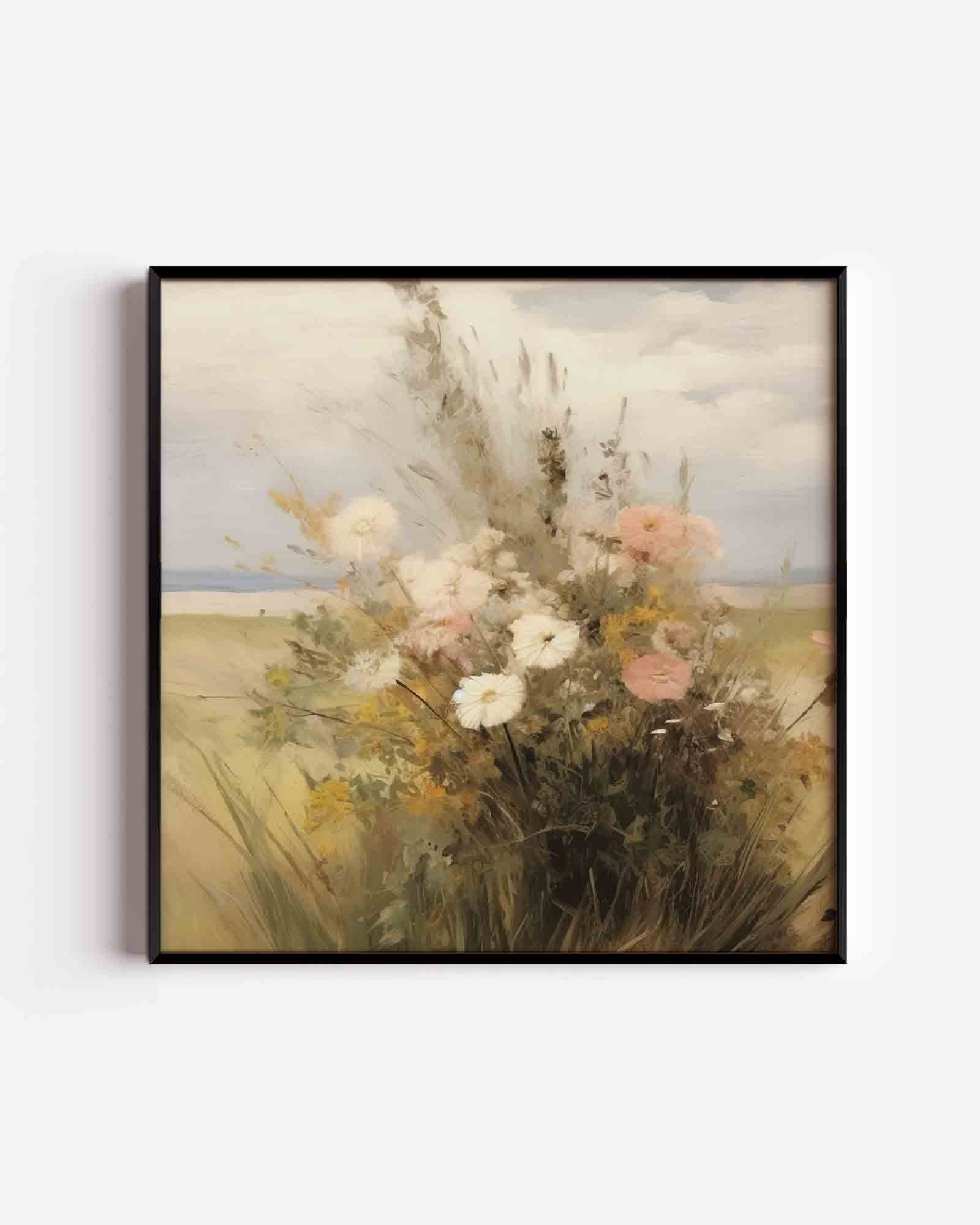 Bloemenveld Poster