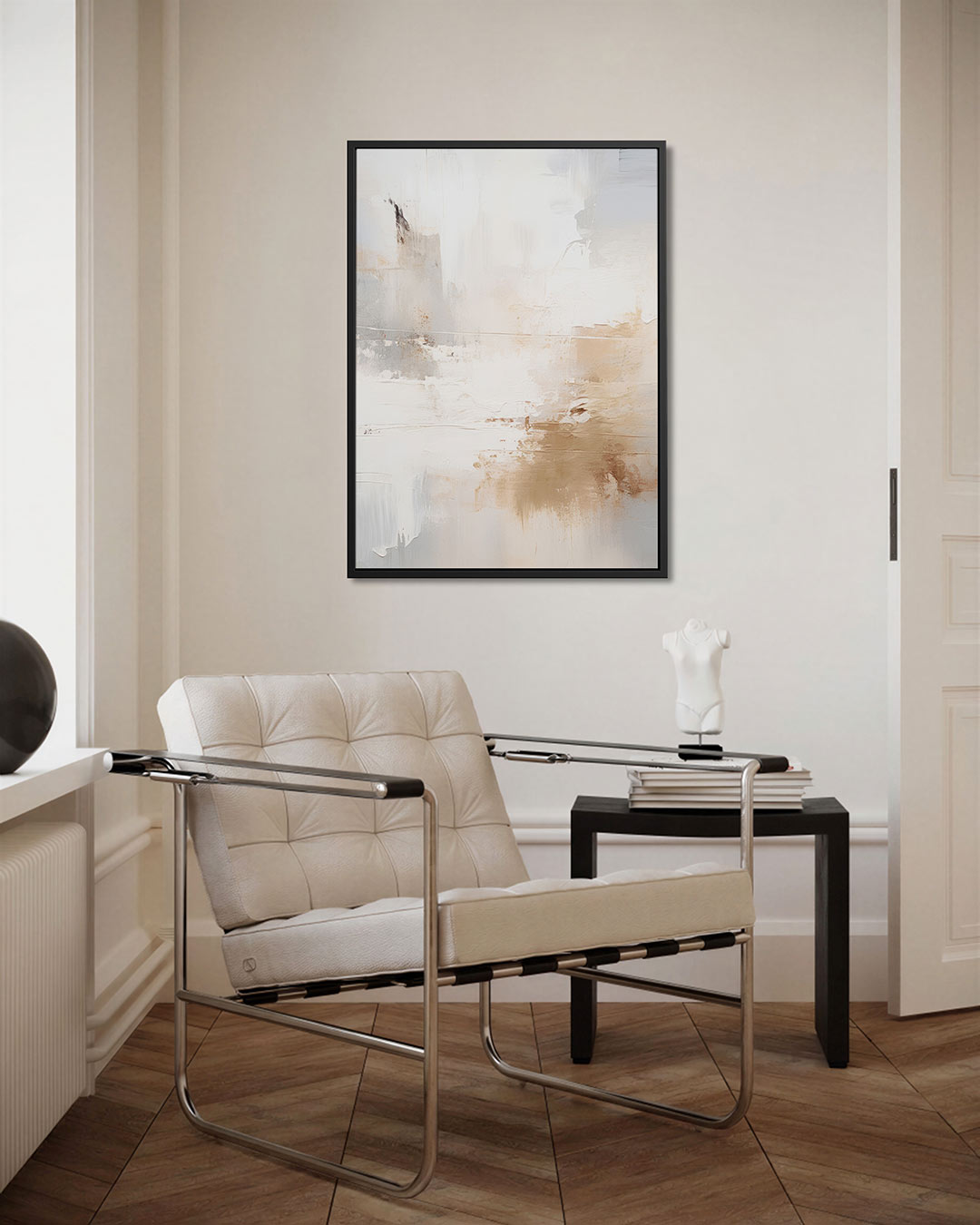 Rustige kleurencompositie Kunstwerk