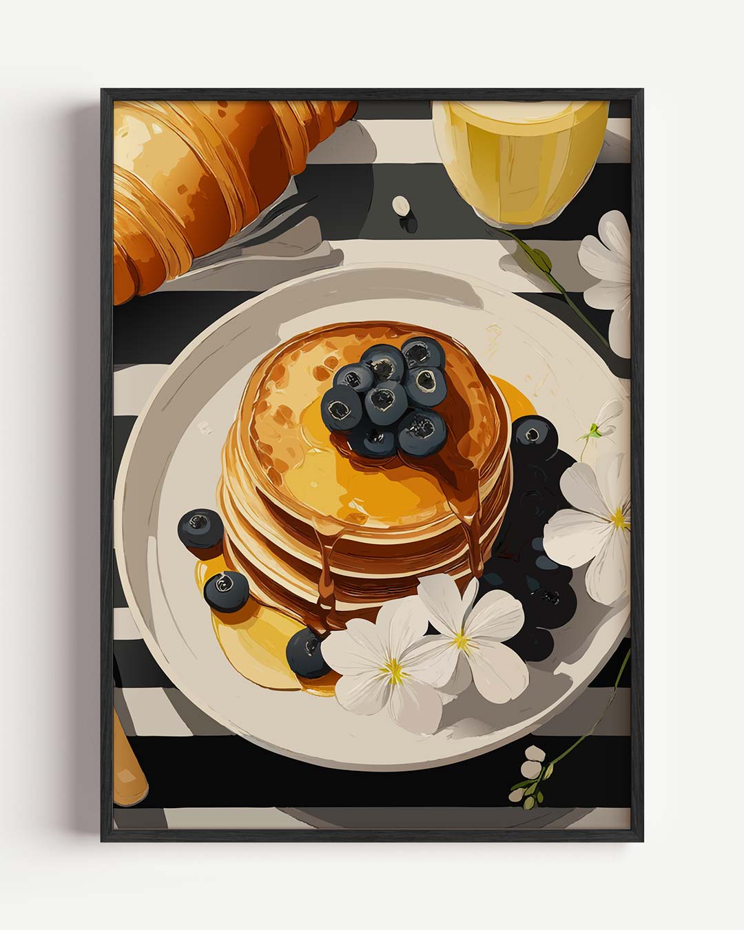 Smakelijke Ontbijt Poster-WallArtistic