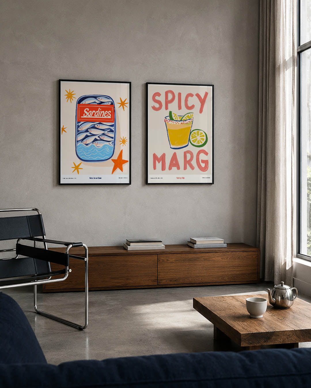 Vissen en sterren Posterset