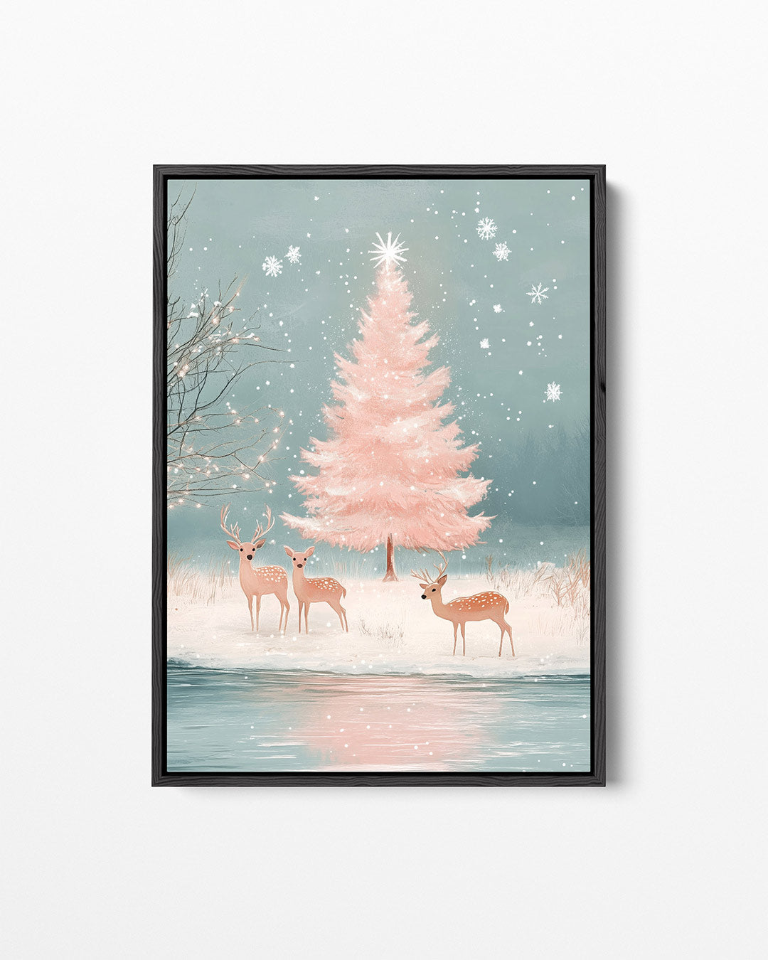 Winterlandschap Kunstwerk