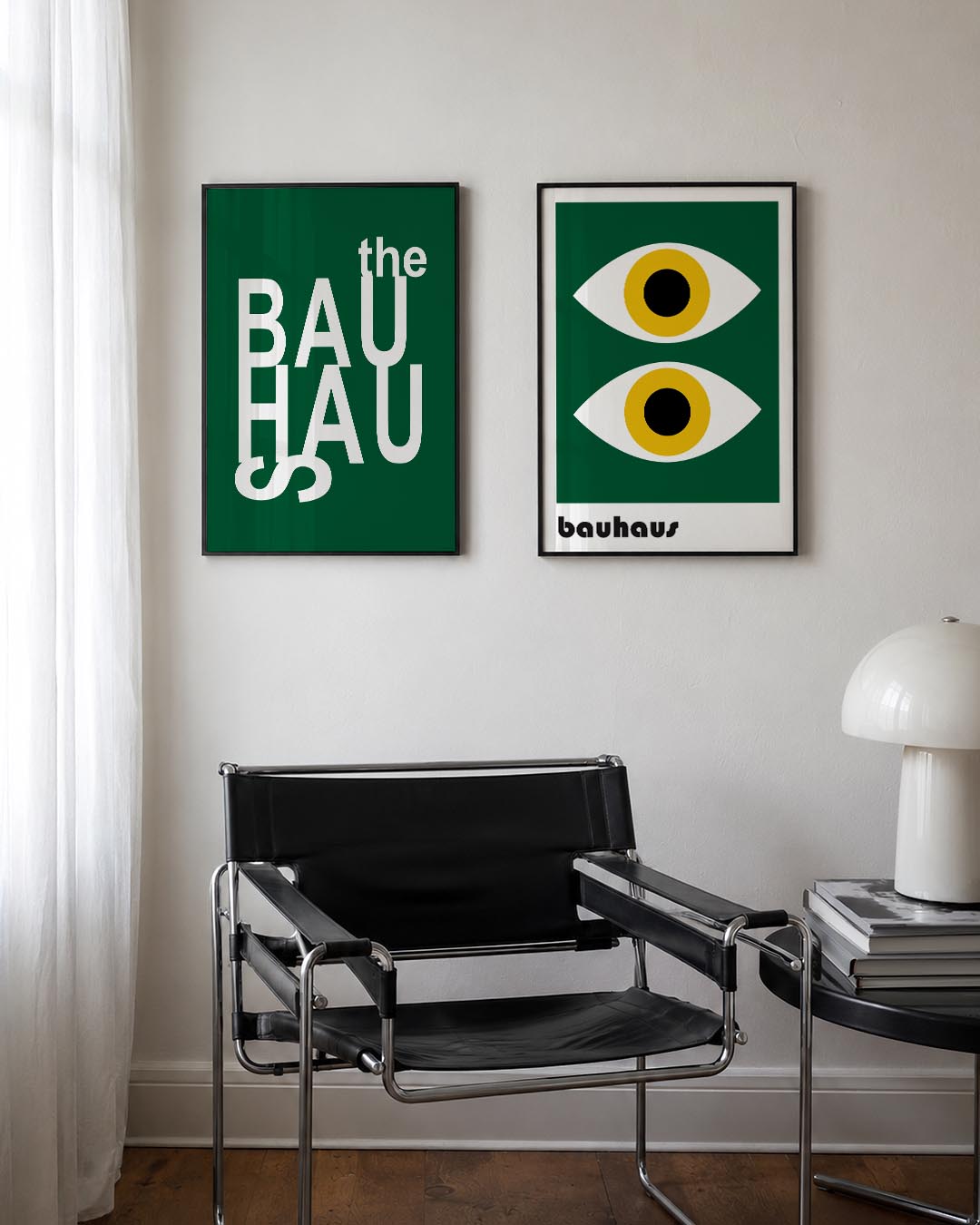 Typografisch spel Posterset