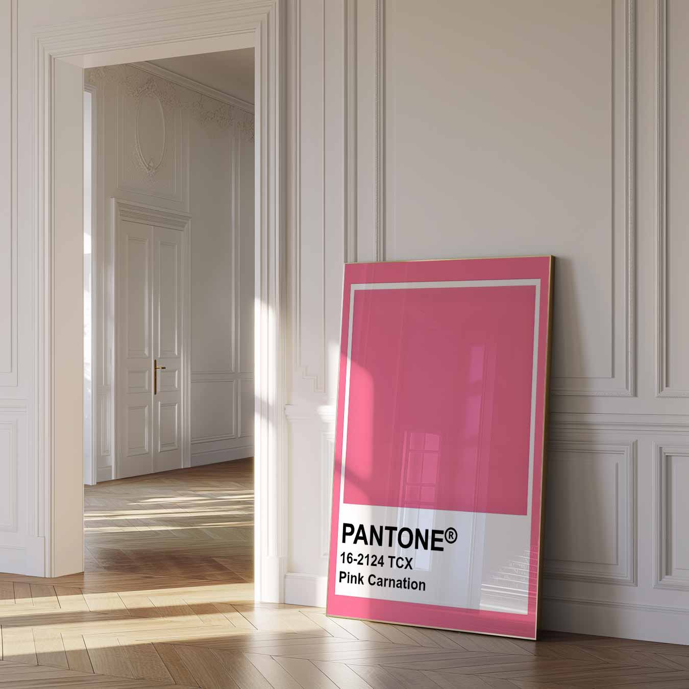 Pantone Pink Carnation Poster-WallArtistic