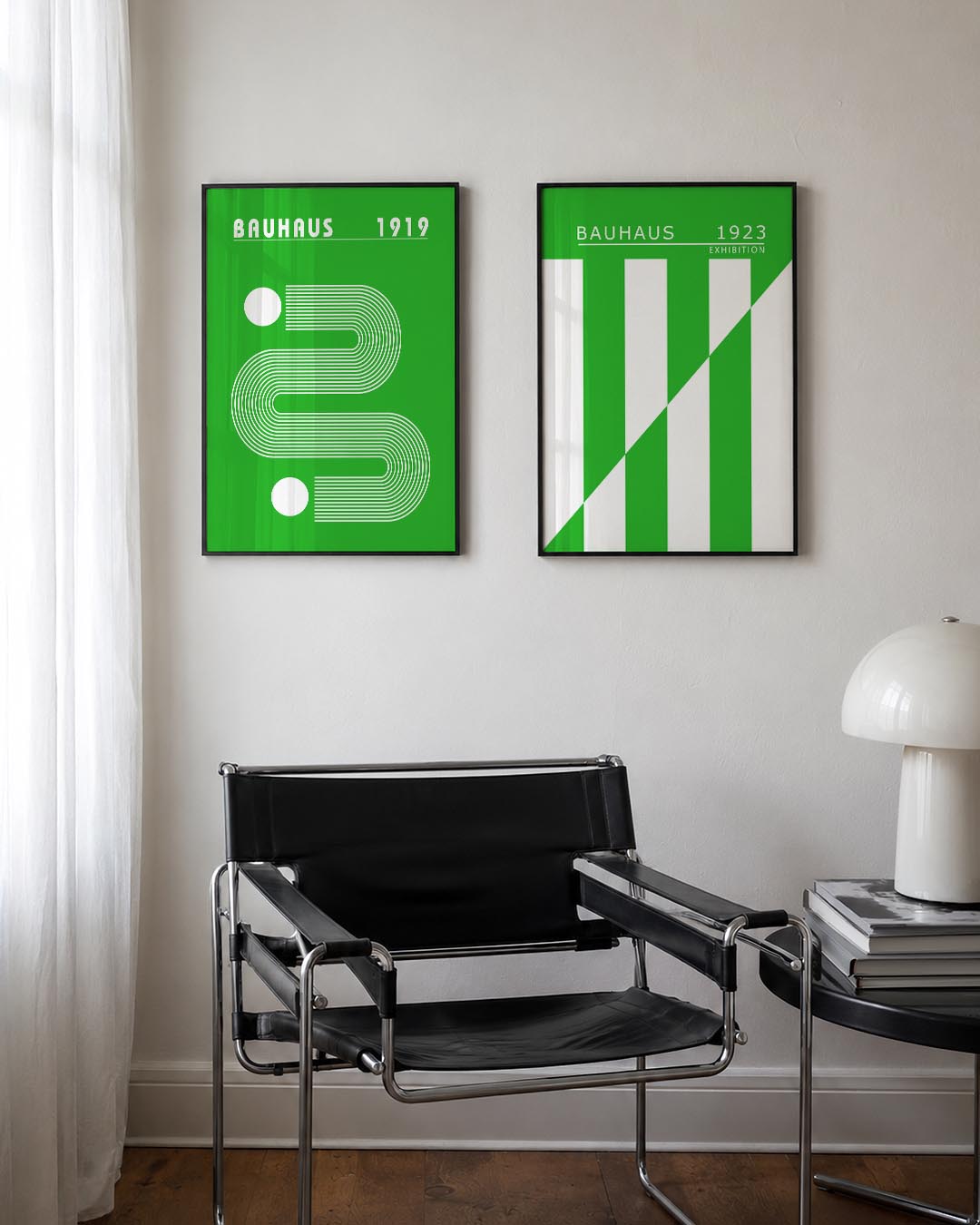 Lijnen en cirkelspel Posterset