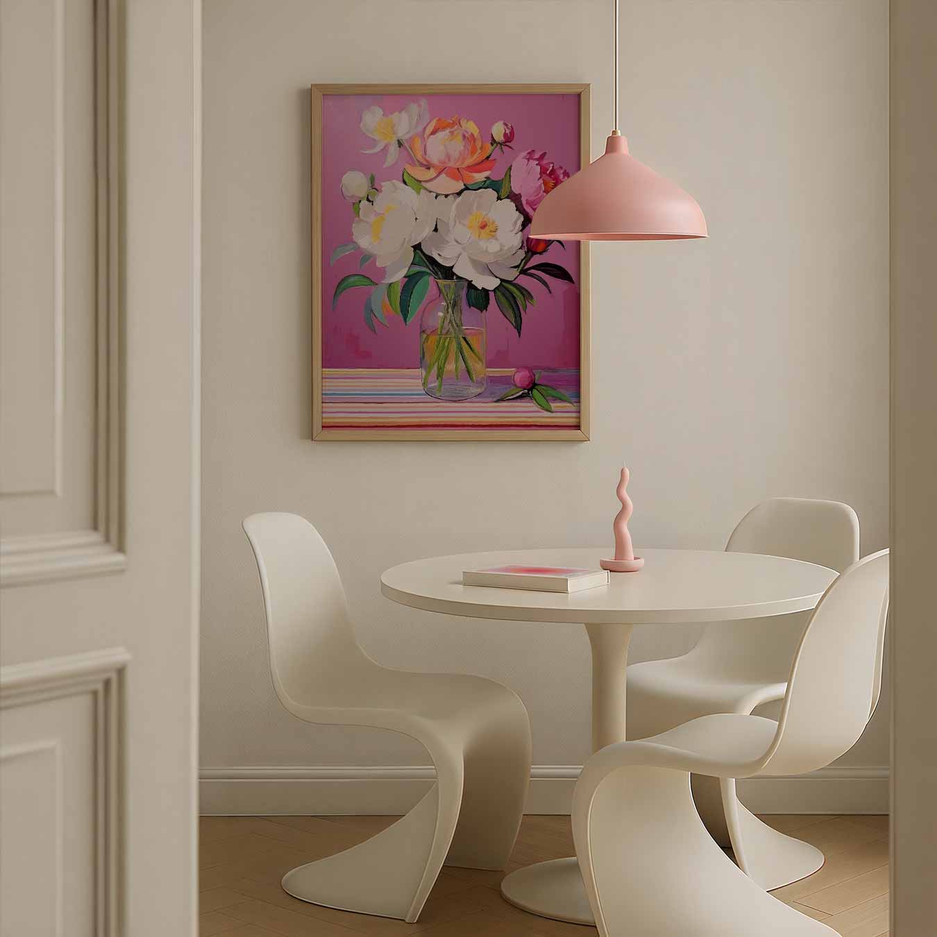 Elegante Bloemenpracht Poster-WallArtistic
