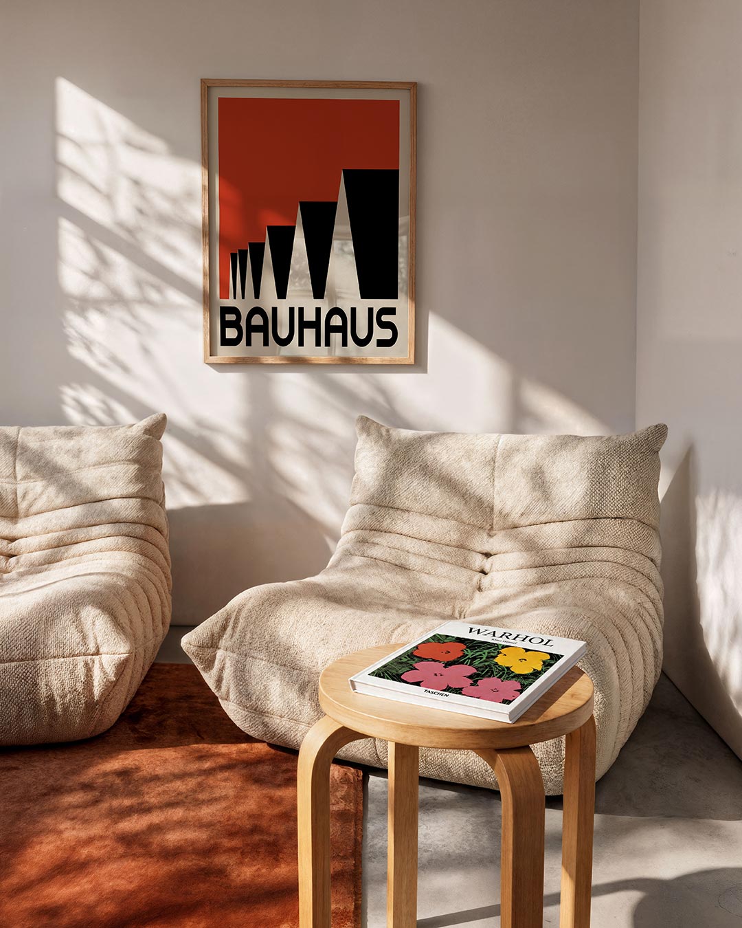 Vormritme en kleur Poster