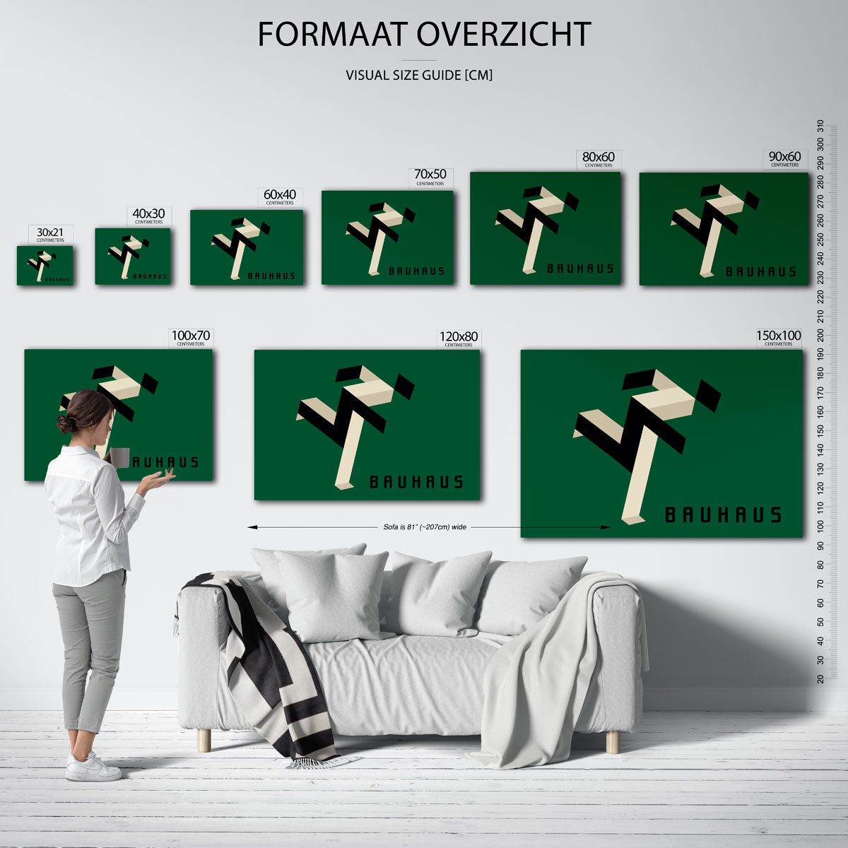 Vormen en vlucht Poster