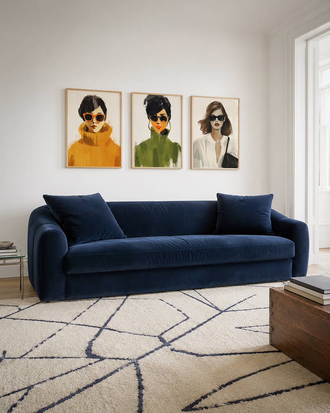 Kleur en schaduw Posterset