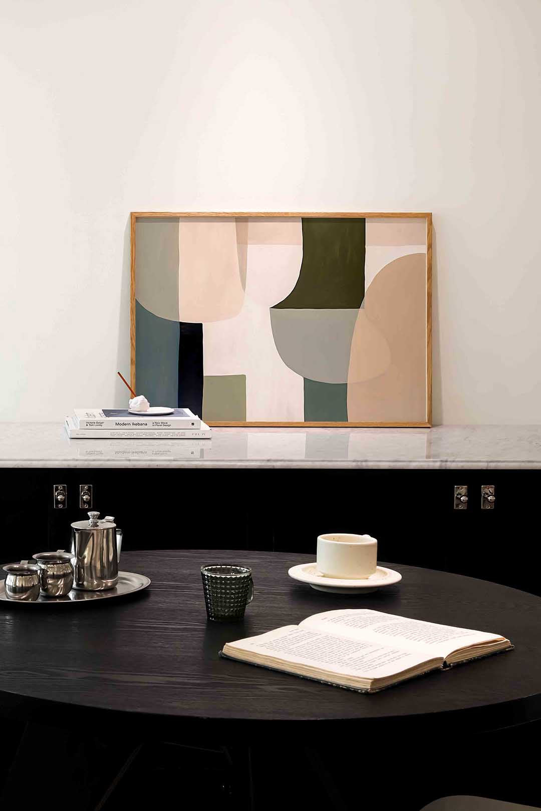 Abstracte vormen Poster