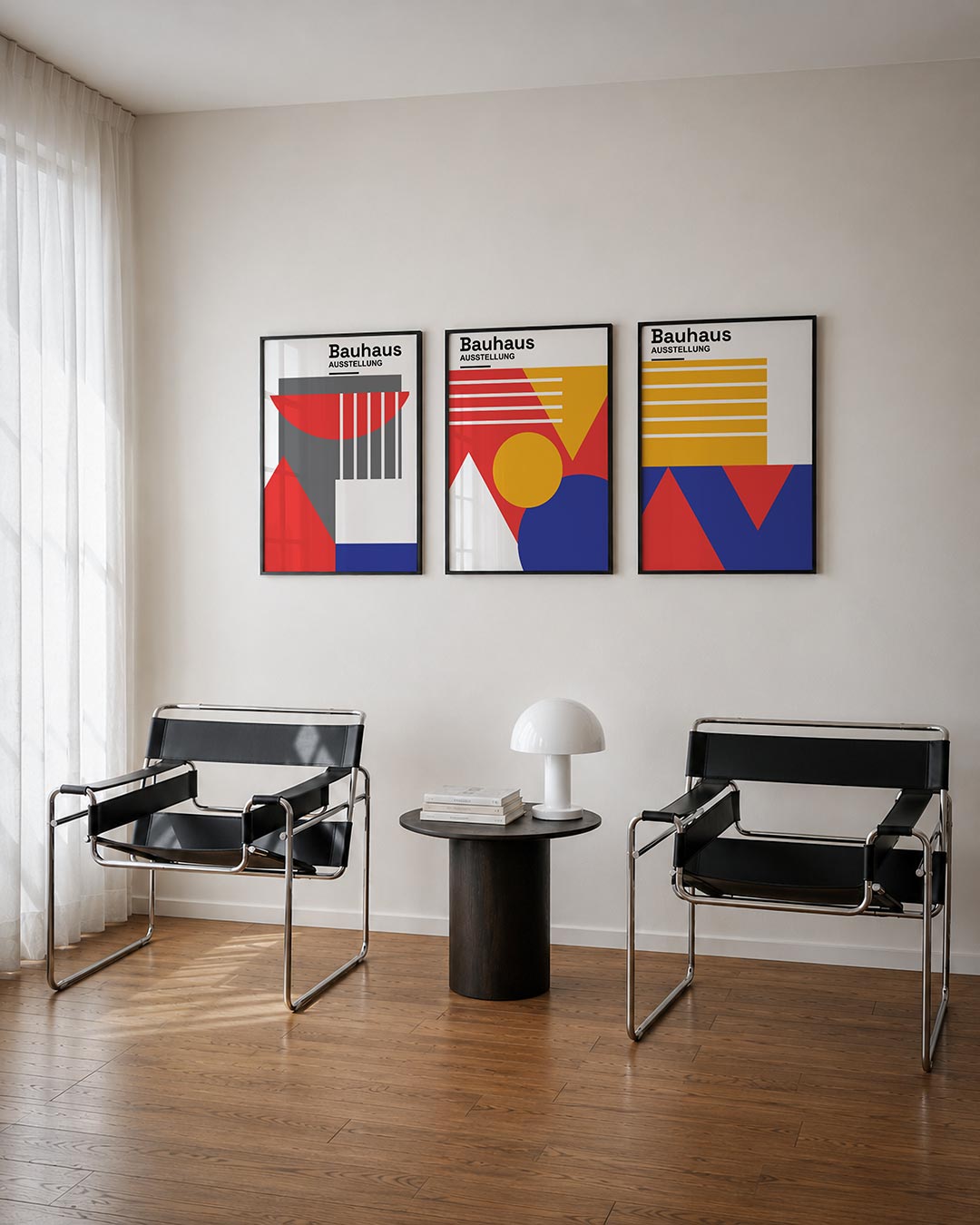 Kleur en lijnenspel Posterset