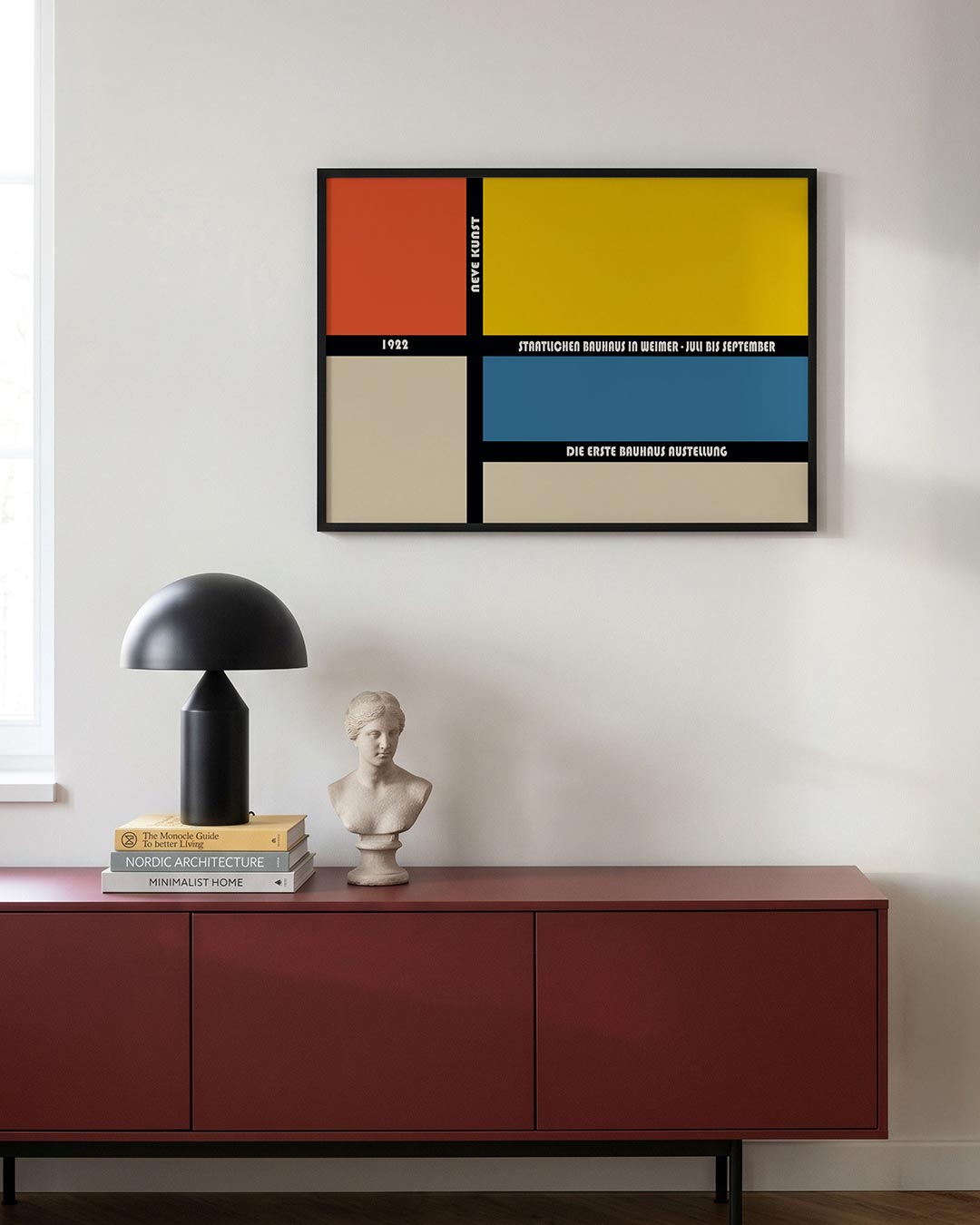 Vorm en kleurvlakken Poster