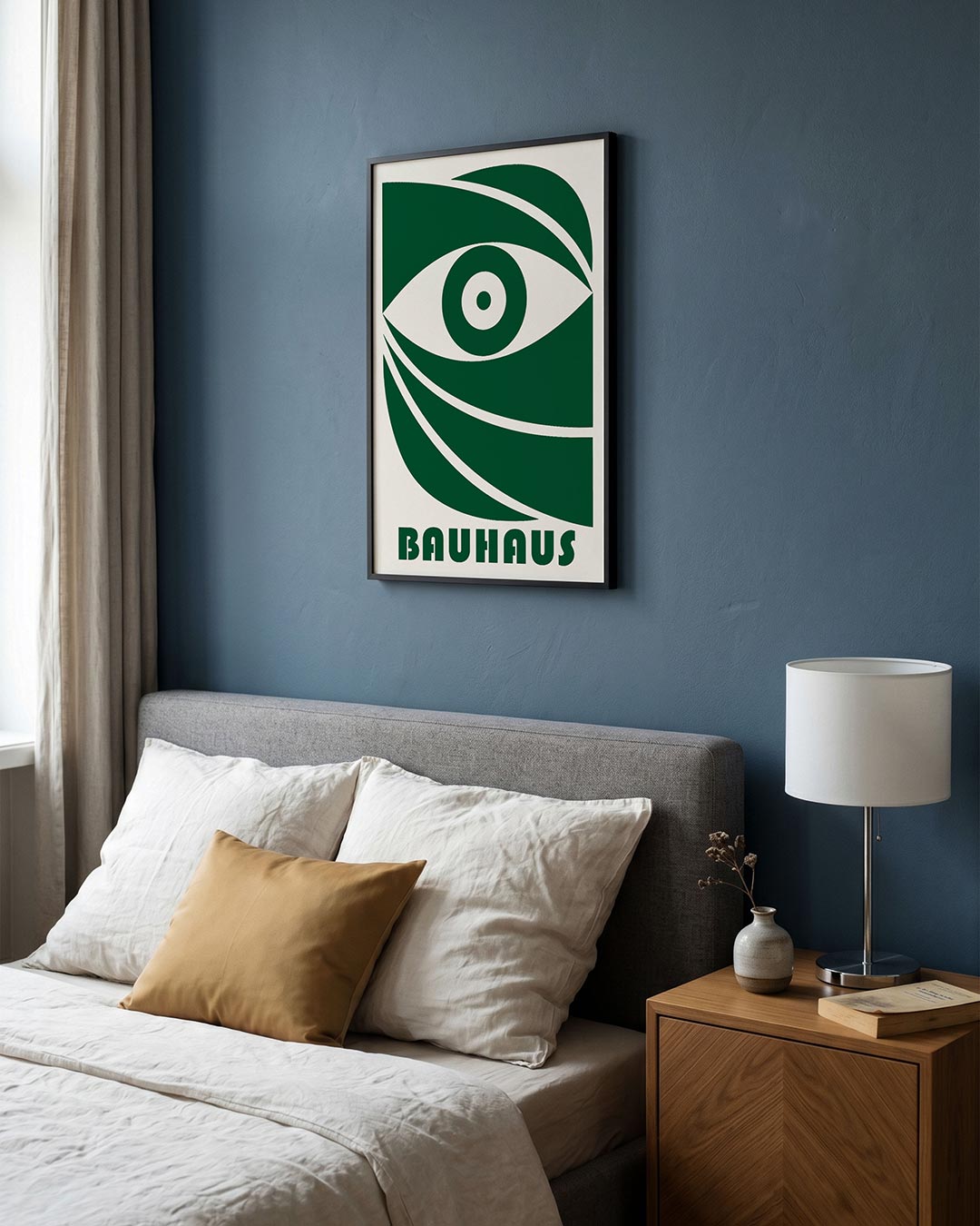 Oog en lijnen Poster