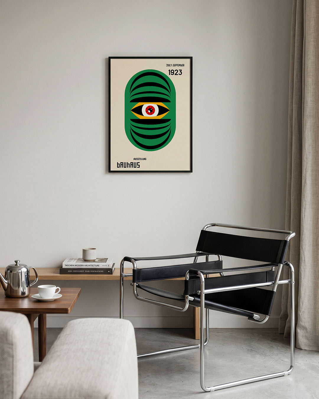 Oogvorm en kleur Poster