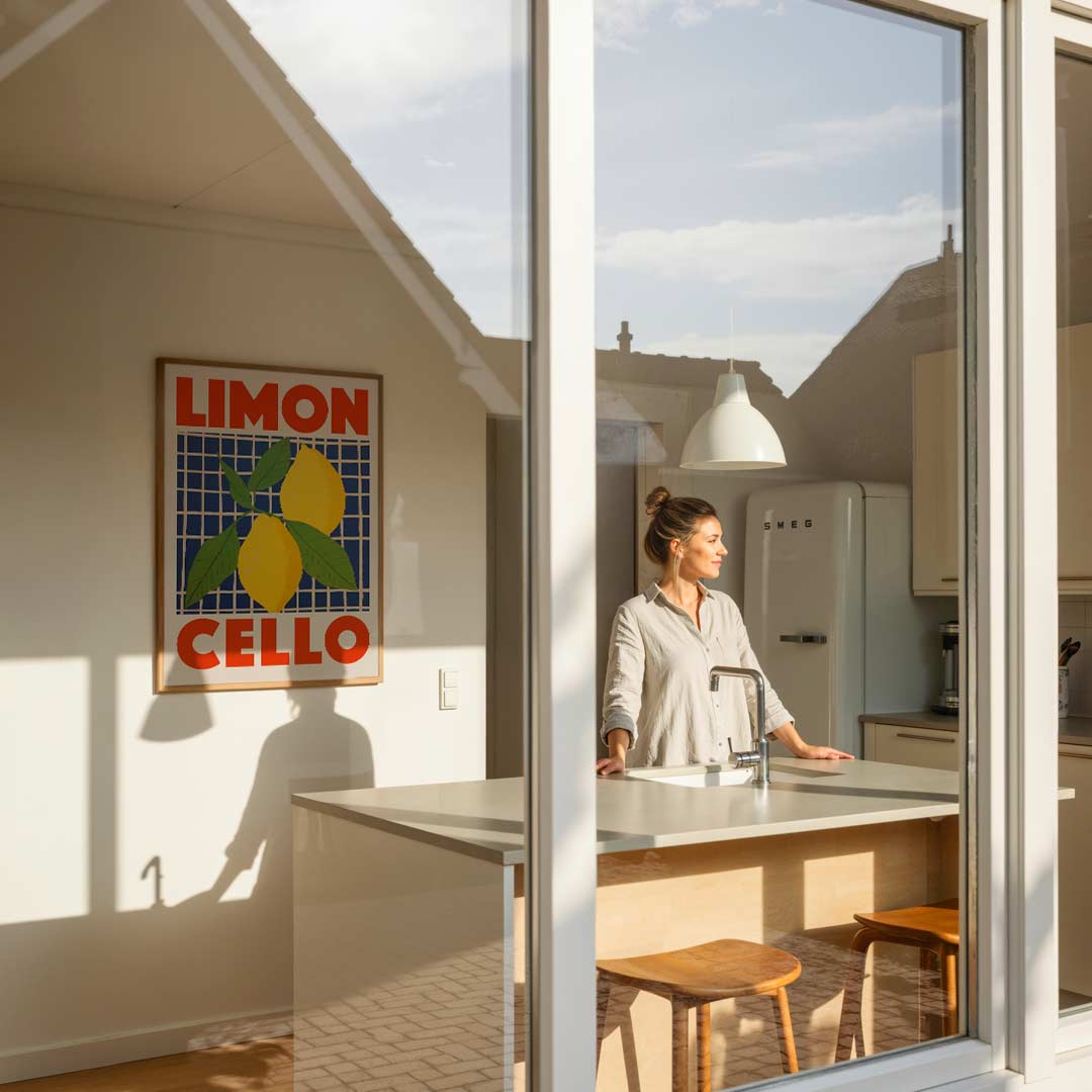 Verfrissende Limoncello Poster-WallArtistic