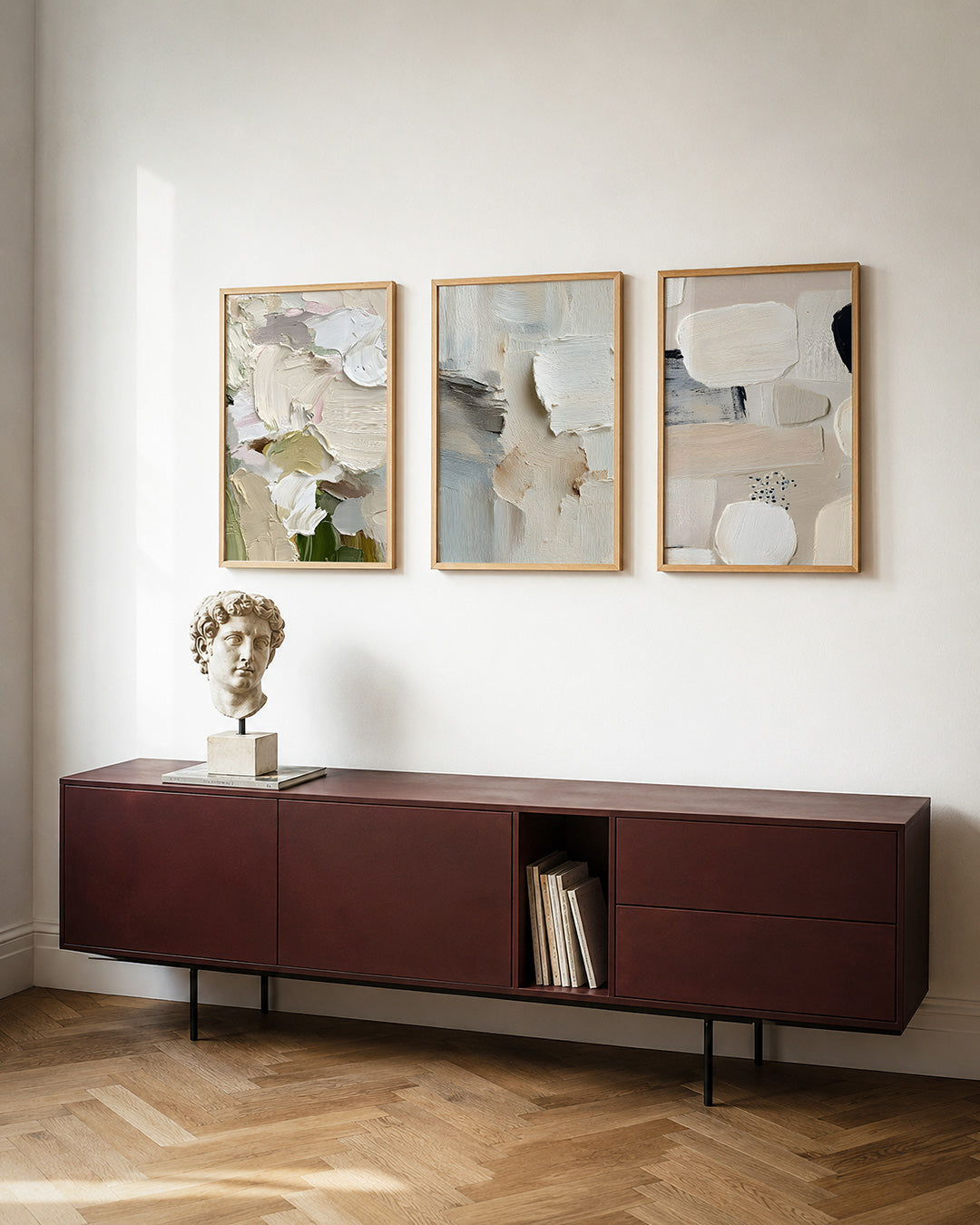 Kleurige textuur Posterset
