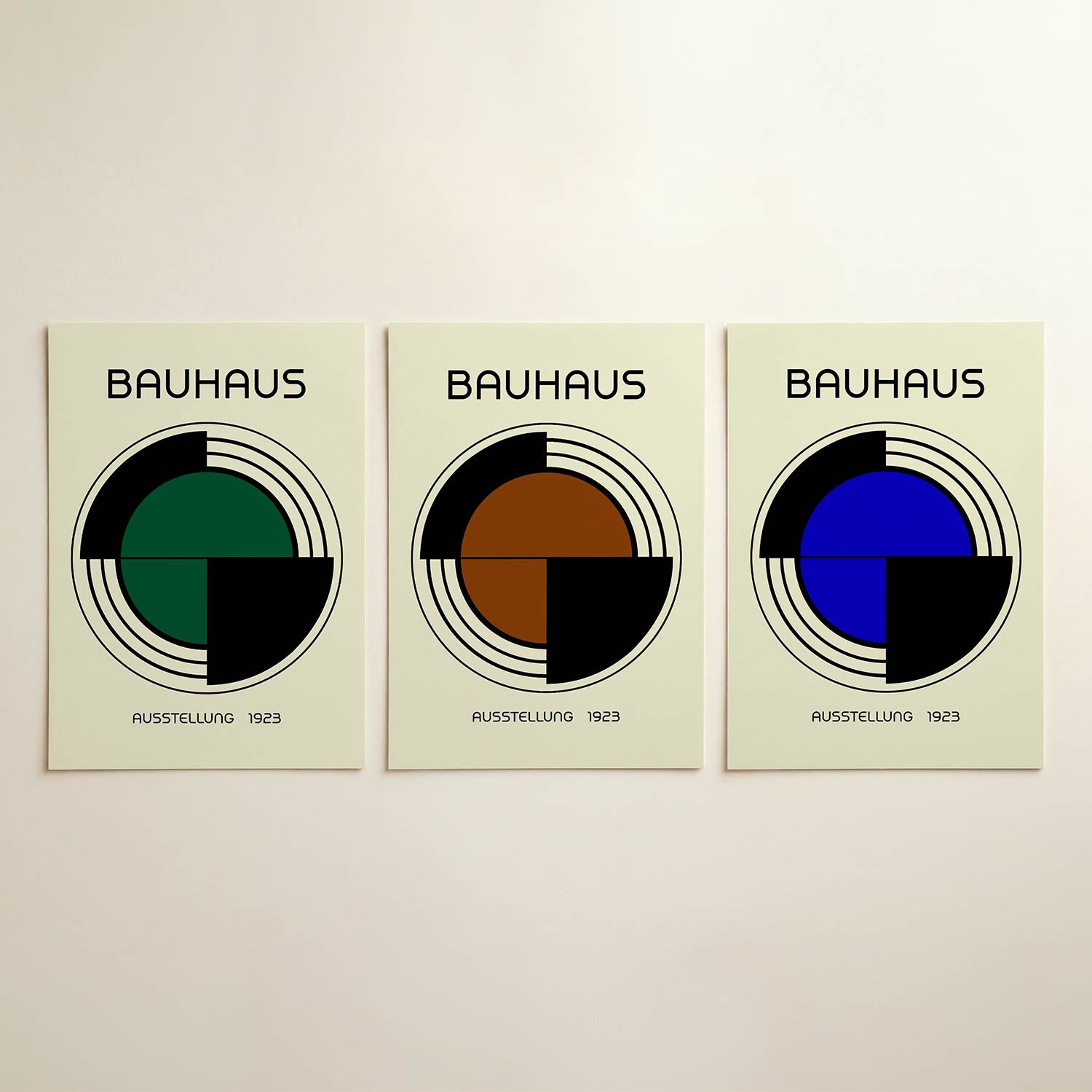 Cirkel en lijnen Posterset