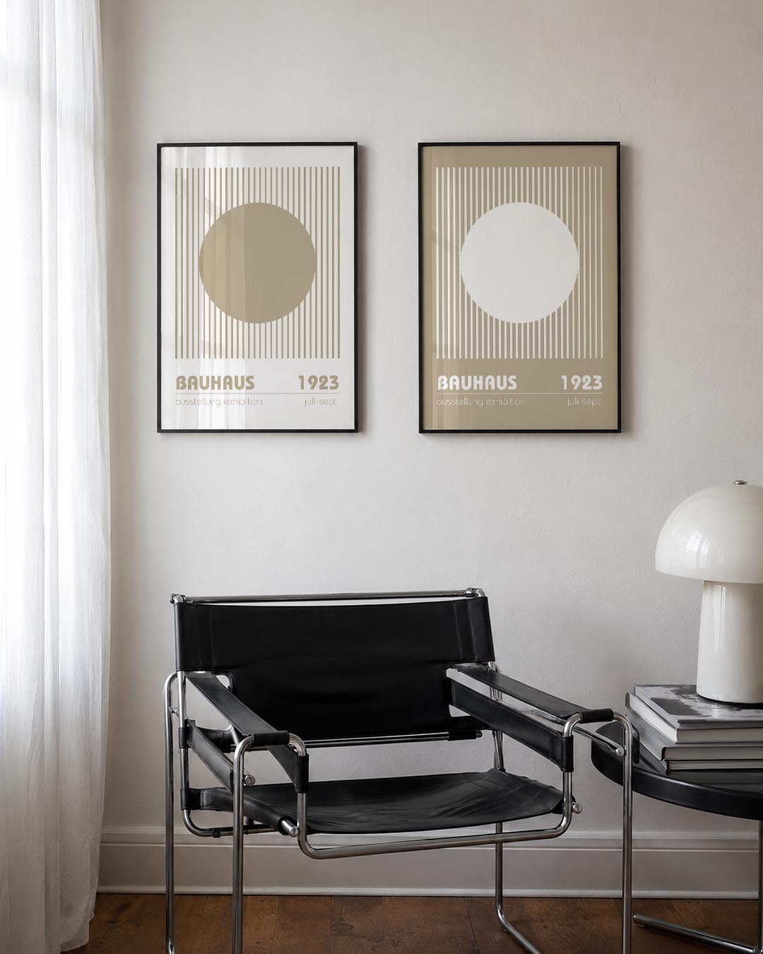 Cirkel en lijnen Posterset