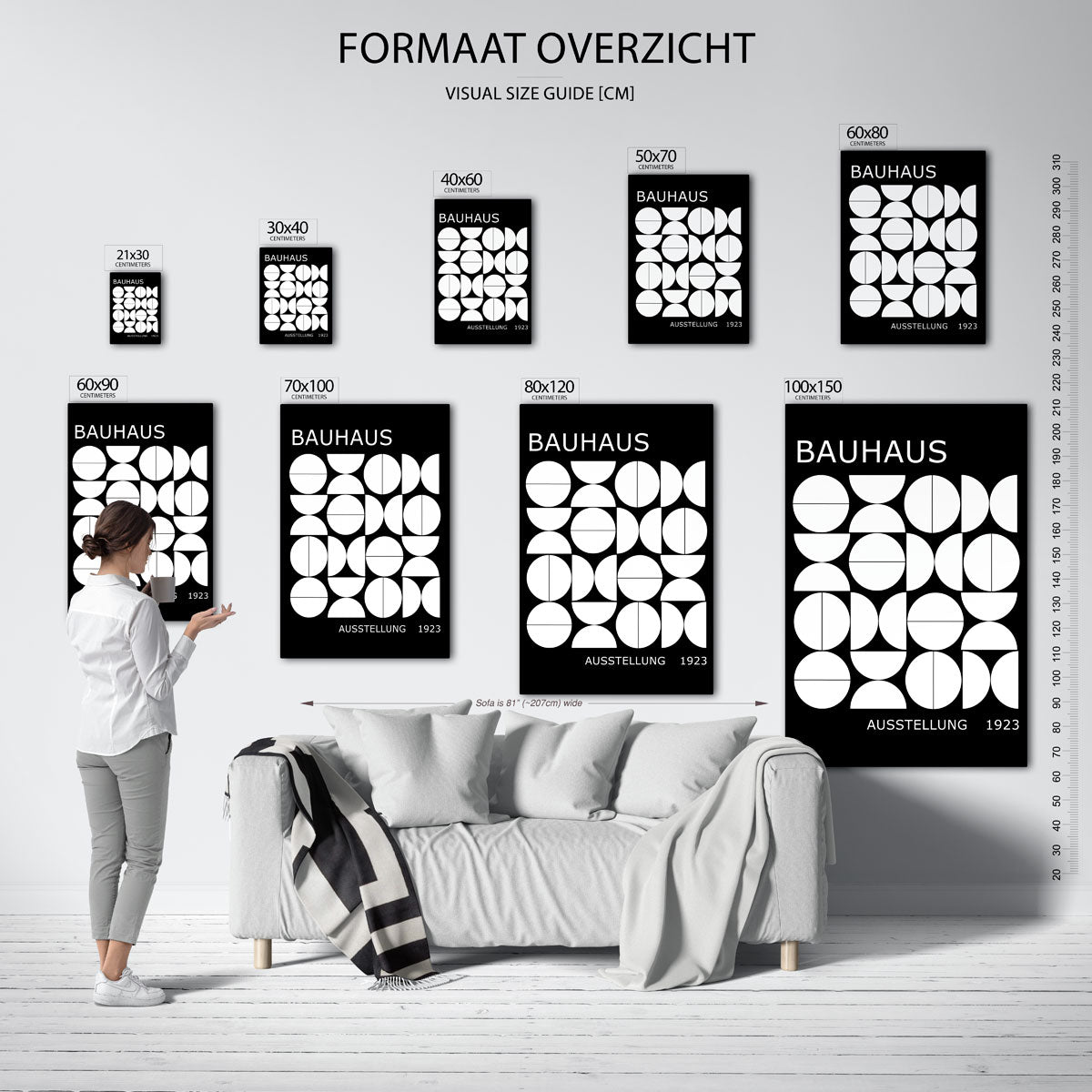 Vormen en vlakken Poster