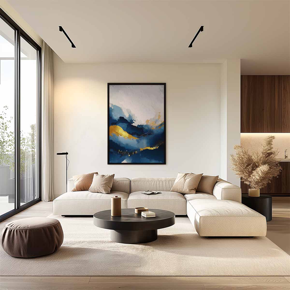 Dromerige Hemellaan Kunstwerk-canvas-dibond-plexiglas-wanddecoratie-WallArtistic