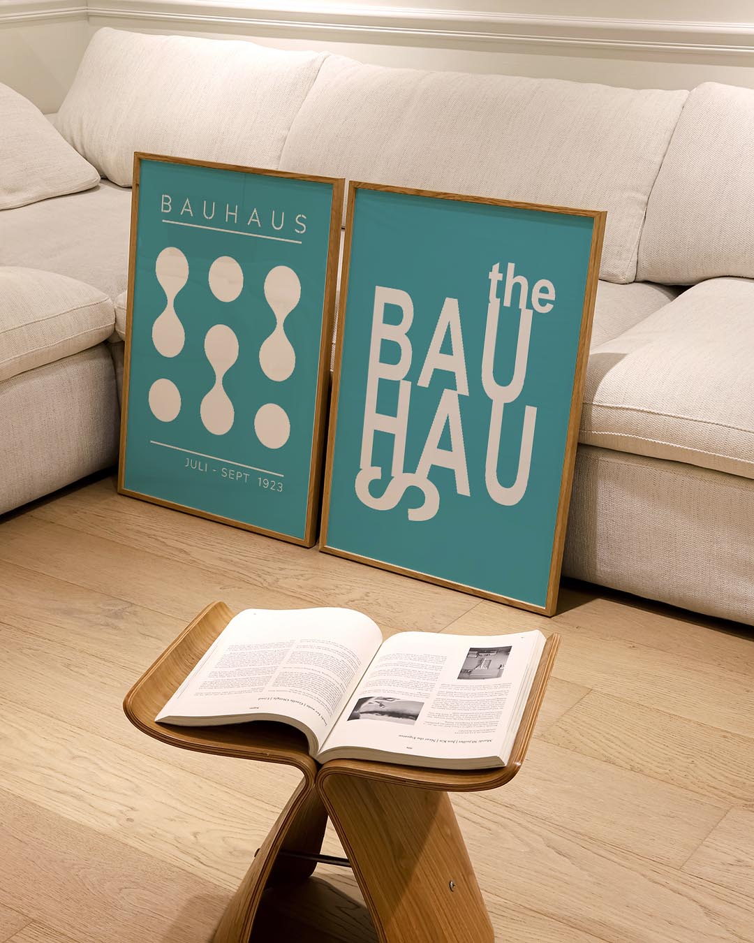 Typografisch spel Posterset