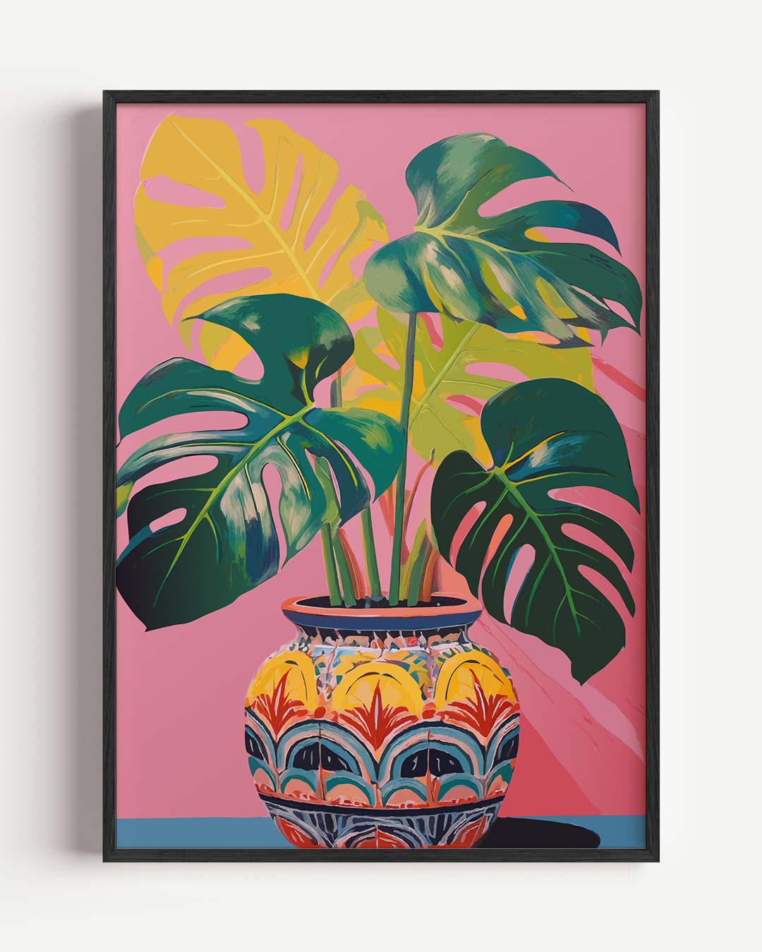 Tropische Monstera Poster-WallArtistic