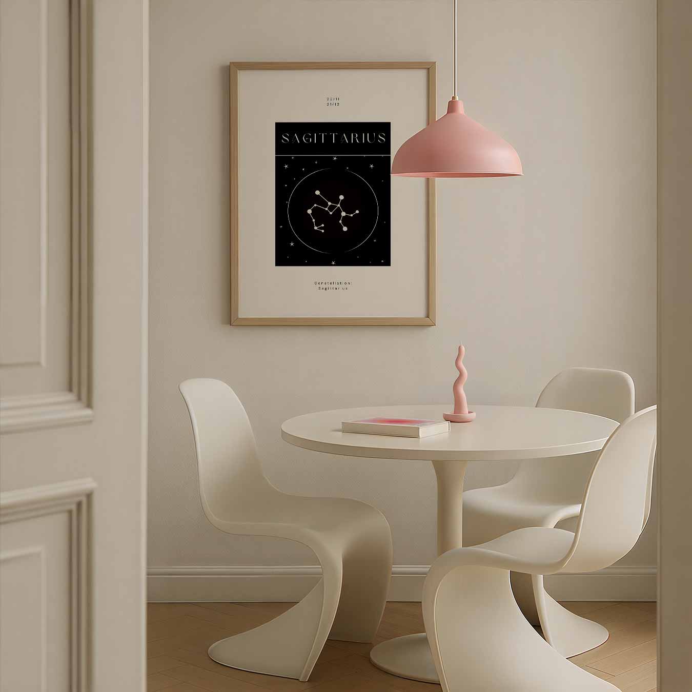 Stijlvolle Boogschutter Constellatie Poster-WallArtistic