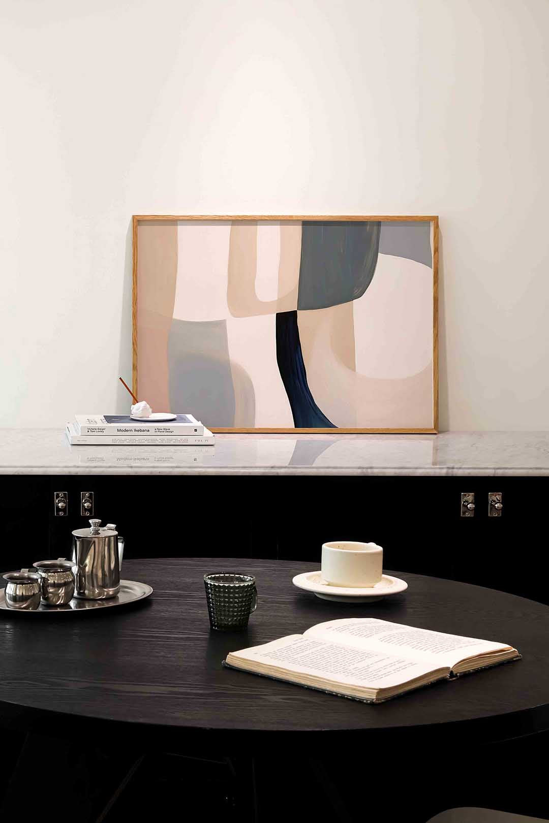 Abstracte vormen Poster