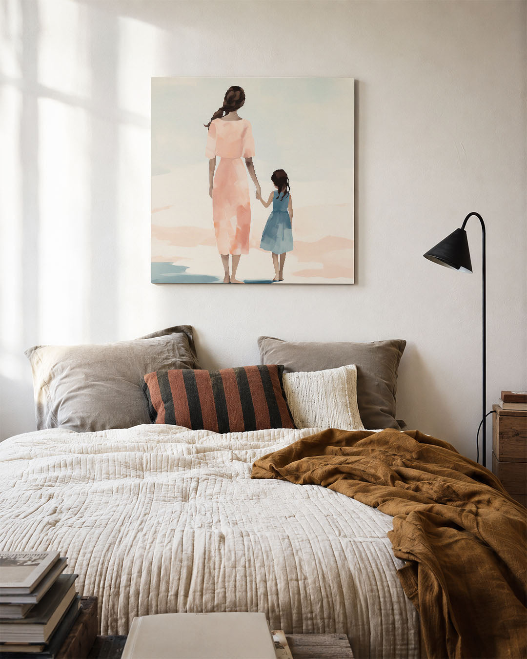 Moeder en kind Kunstwerk