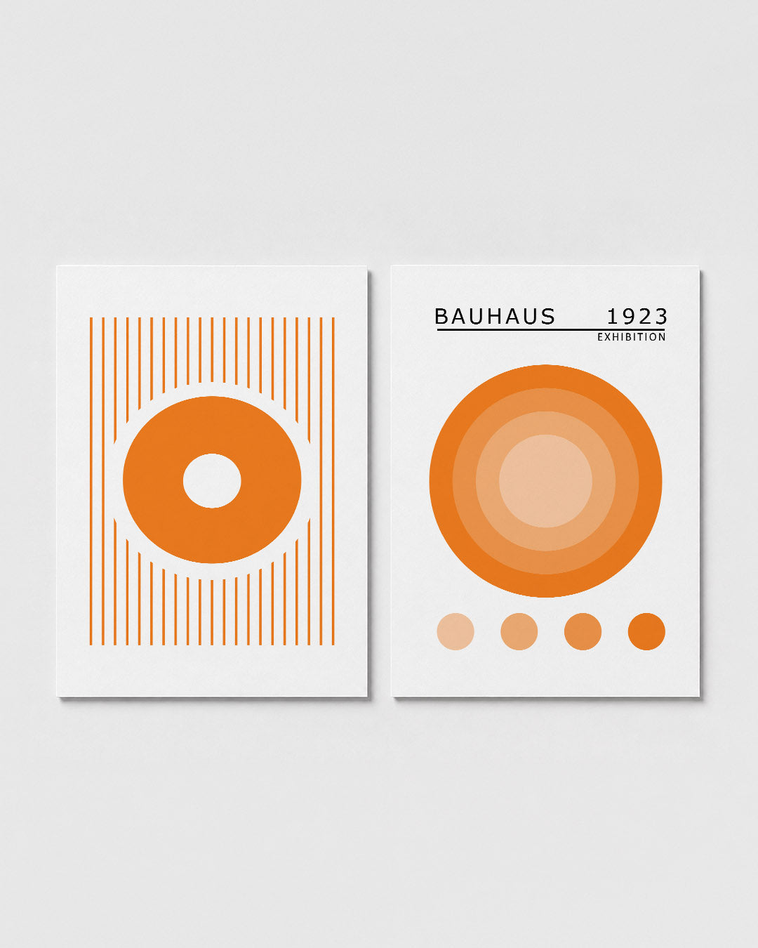 Cirkel en lijnen Posterset