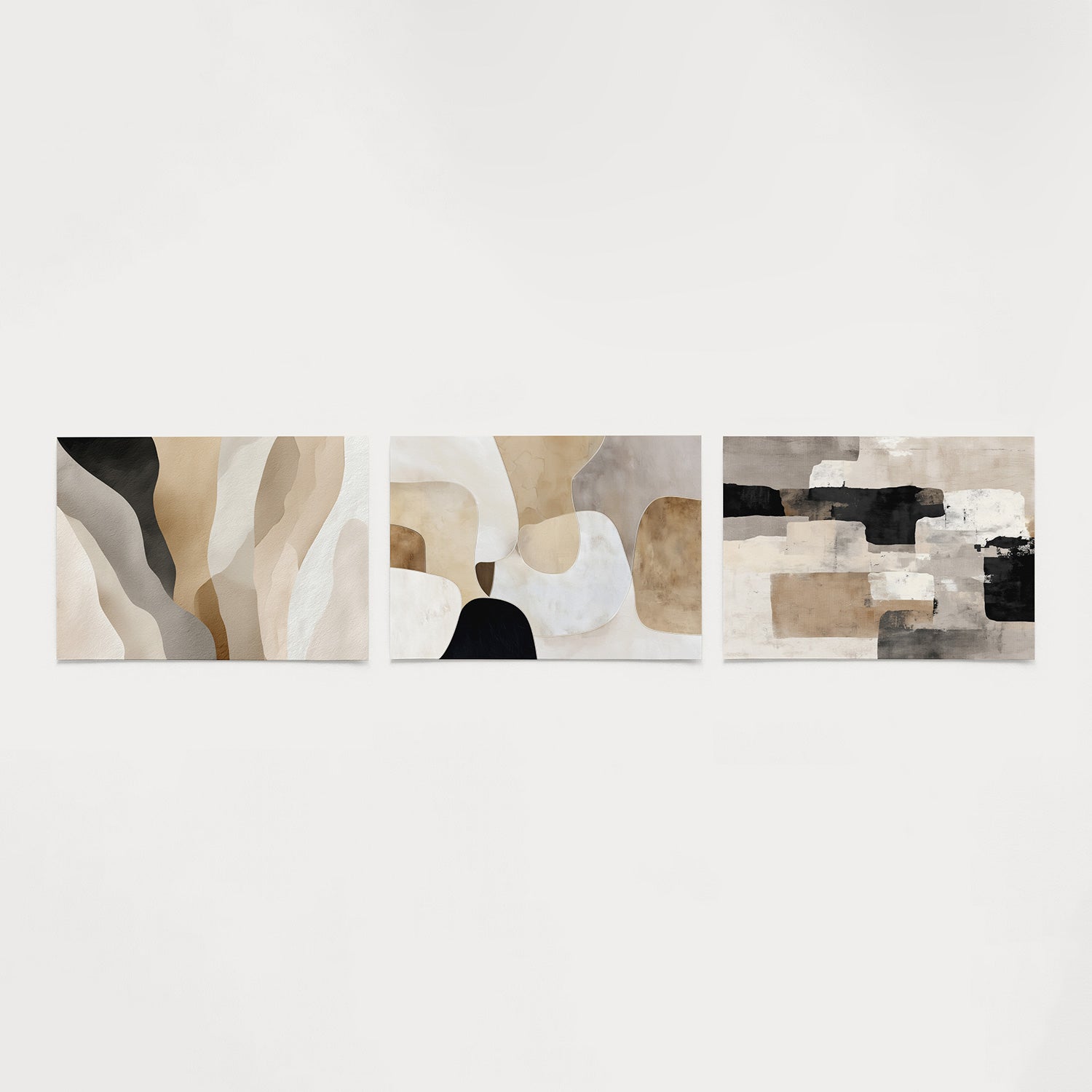 Zachte vormen Posterset