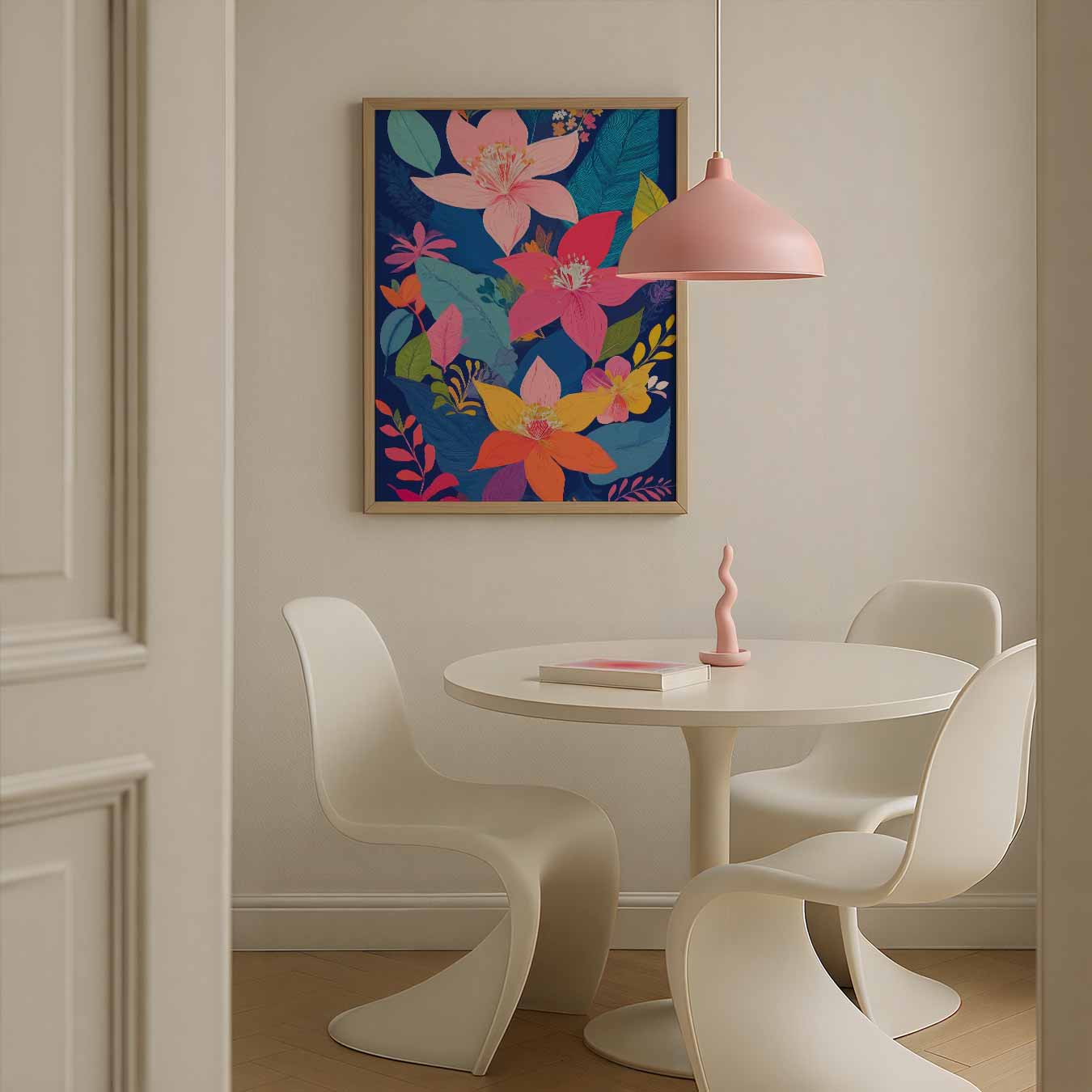 Bloemenpracht in Kleuren Poster-WallArtistic