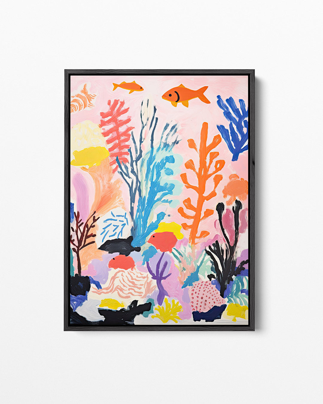 Vrolijke onderwaterwereld Kunstwerk