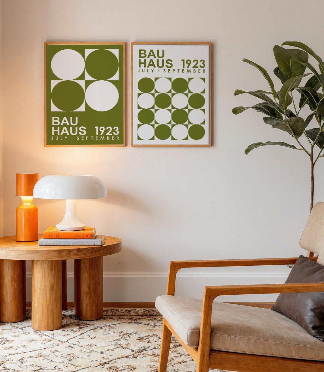 Cirkel en vierkant Posterset