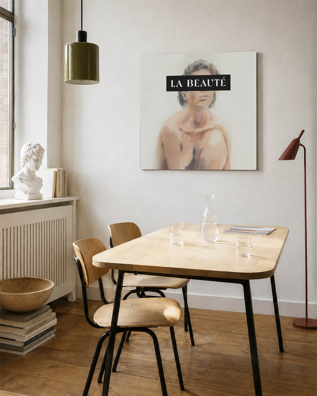 Verfijnde schoonheid Kunstwerk