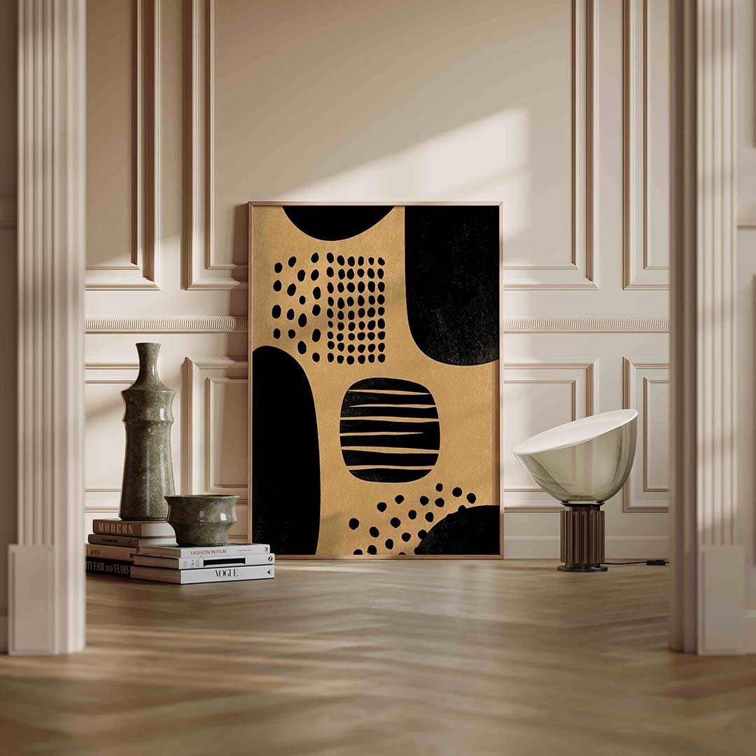 Abstracte vormen Poster